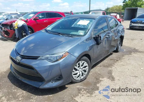 2018 Toyota Corolla Le from USA, damaged, VIN 2T1BURHE5JC996615